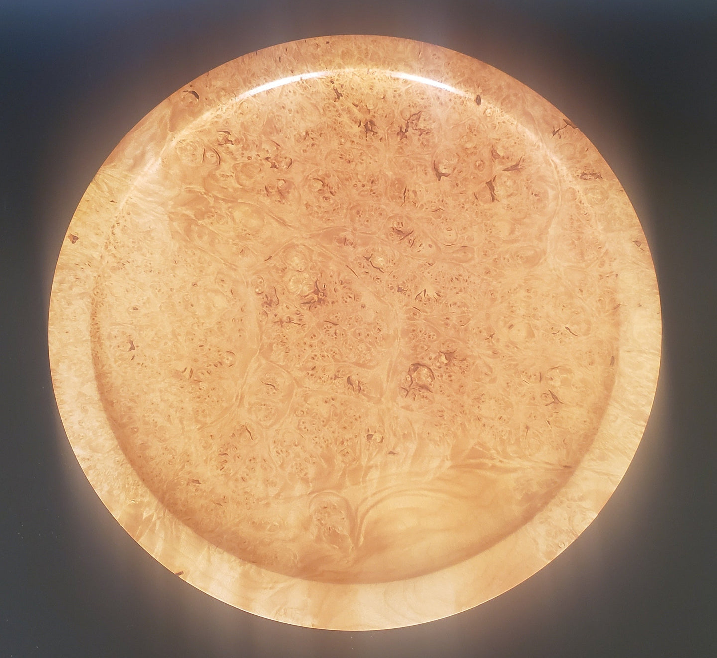 Maple Burl Platter