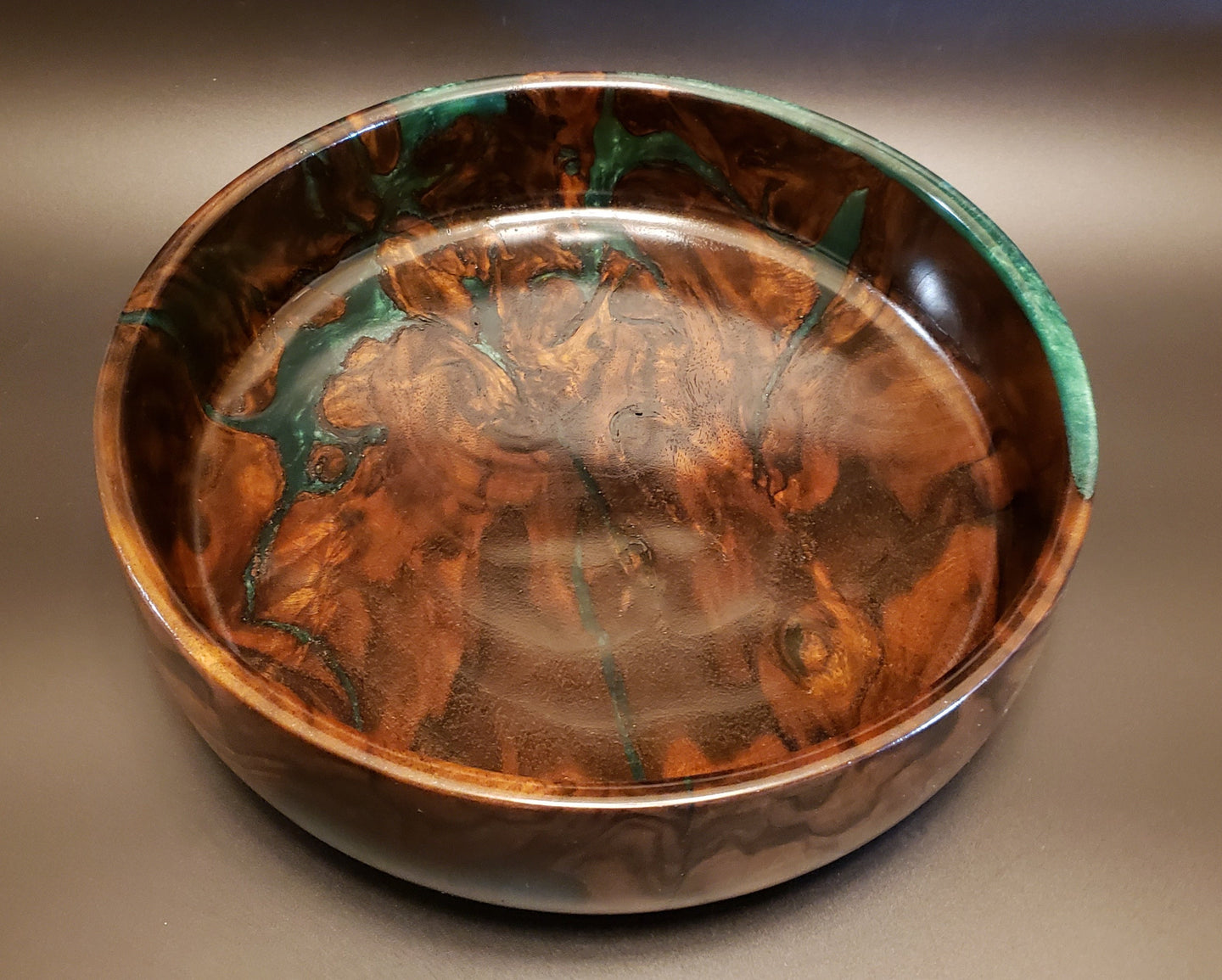 Artwork Walnut Bowl